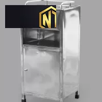 TỦ ĐẦU GIƯỜNG BỆNH NHÂN CÓ TỦ KÉO INOX GIÁ RẺ